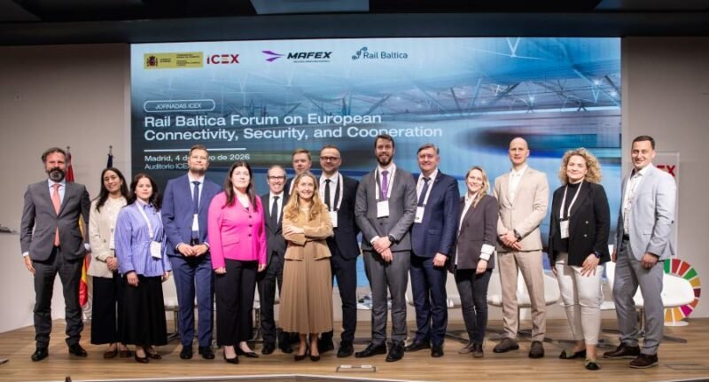 Liderii feroviari europeni au discutat la Madrid despre Rail Baltica, interoperabilitatea ecartamentelor și valoarea economică a proiectului pentru întreaga Uniune Europeană
