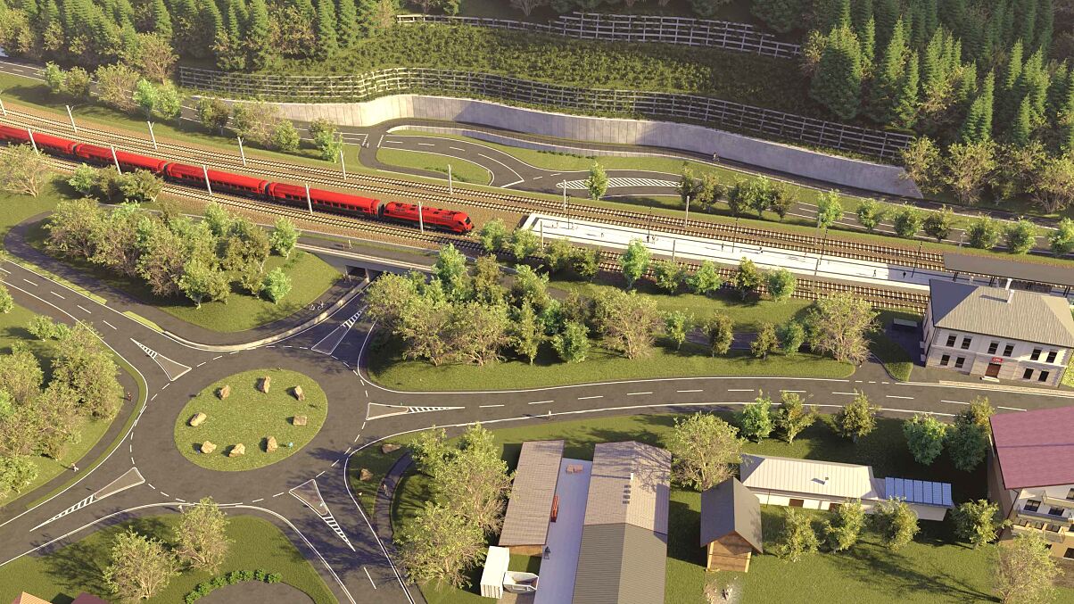ÖBB avansează lucrările la noua subtraversare Föderlach cu o investiție de 21,5 milioane de euro pentru eliminarea trecerilor la nivel și creșterea siguranței