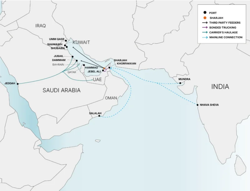 Hapag‑Lloyd redeschide rezervările către porturile din Upper Gulf prin rute alternative care evită Strâmtoarea Hormuz