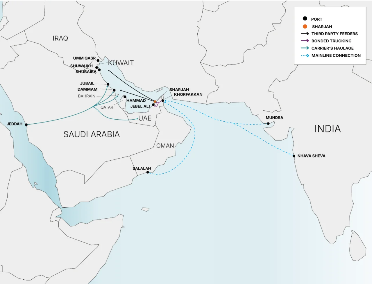 Hapag‑Lloyd redeschide rezervările către porturile din Upper Gulf prin rute alternative care evită Strâmtoarea Hormuz