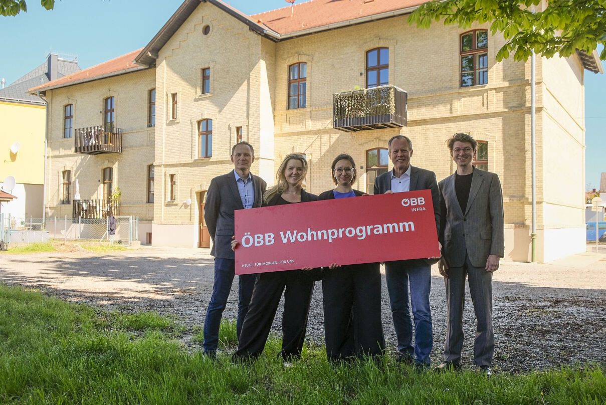 ÖBB finalizează modernizarea locuințelor pentru angajați din Bruckneudorf oferind spații moderne la chirii accesibile