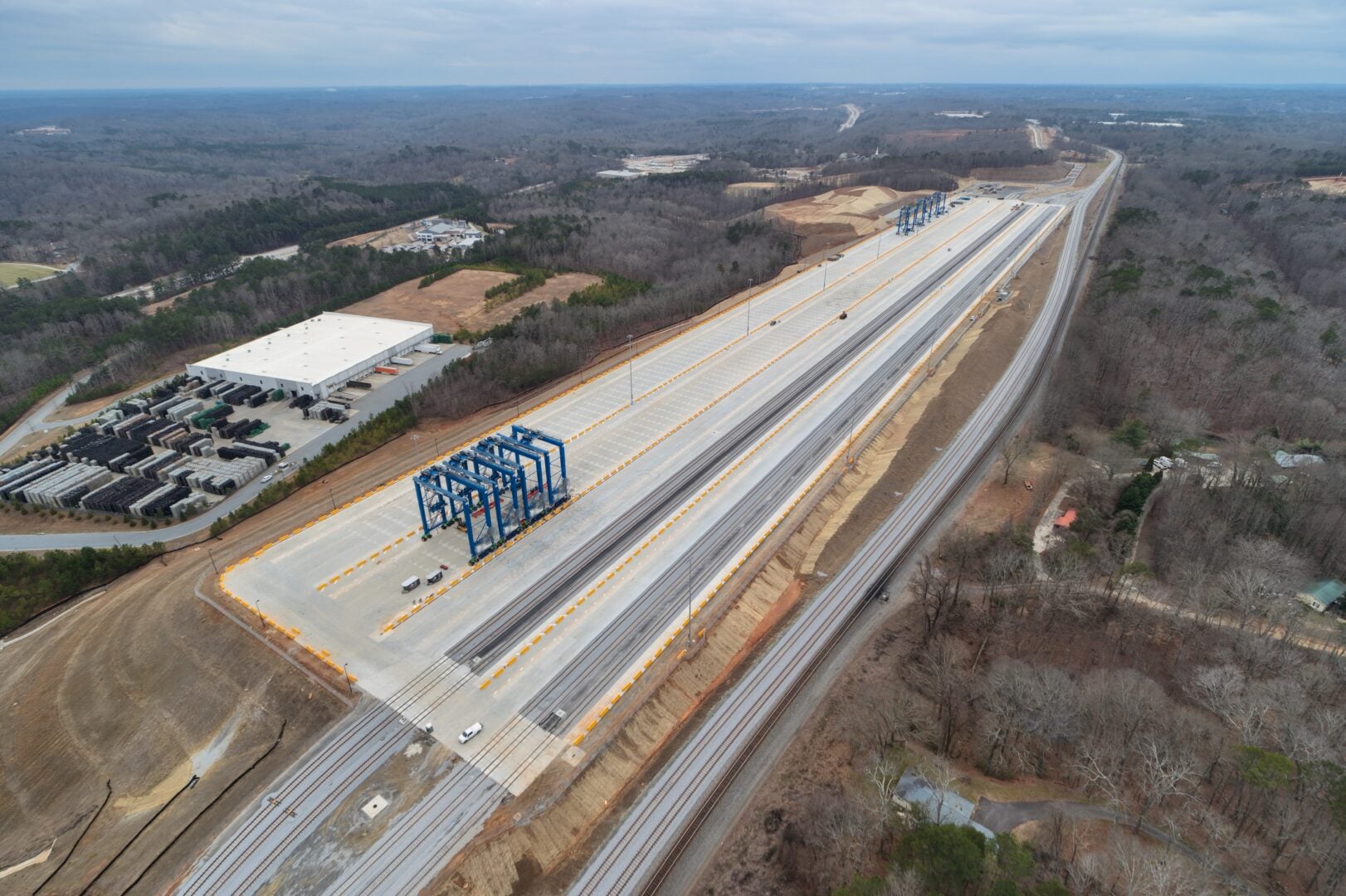 Portul Inland Gainesville a fost inaugurat conectând nordul Georgiei la piețele globale prin Savannah cu servicii feroviare Norfolk Southern