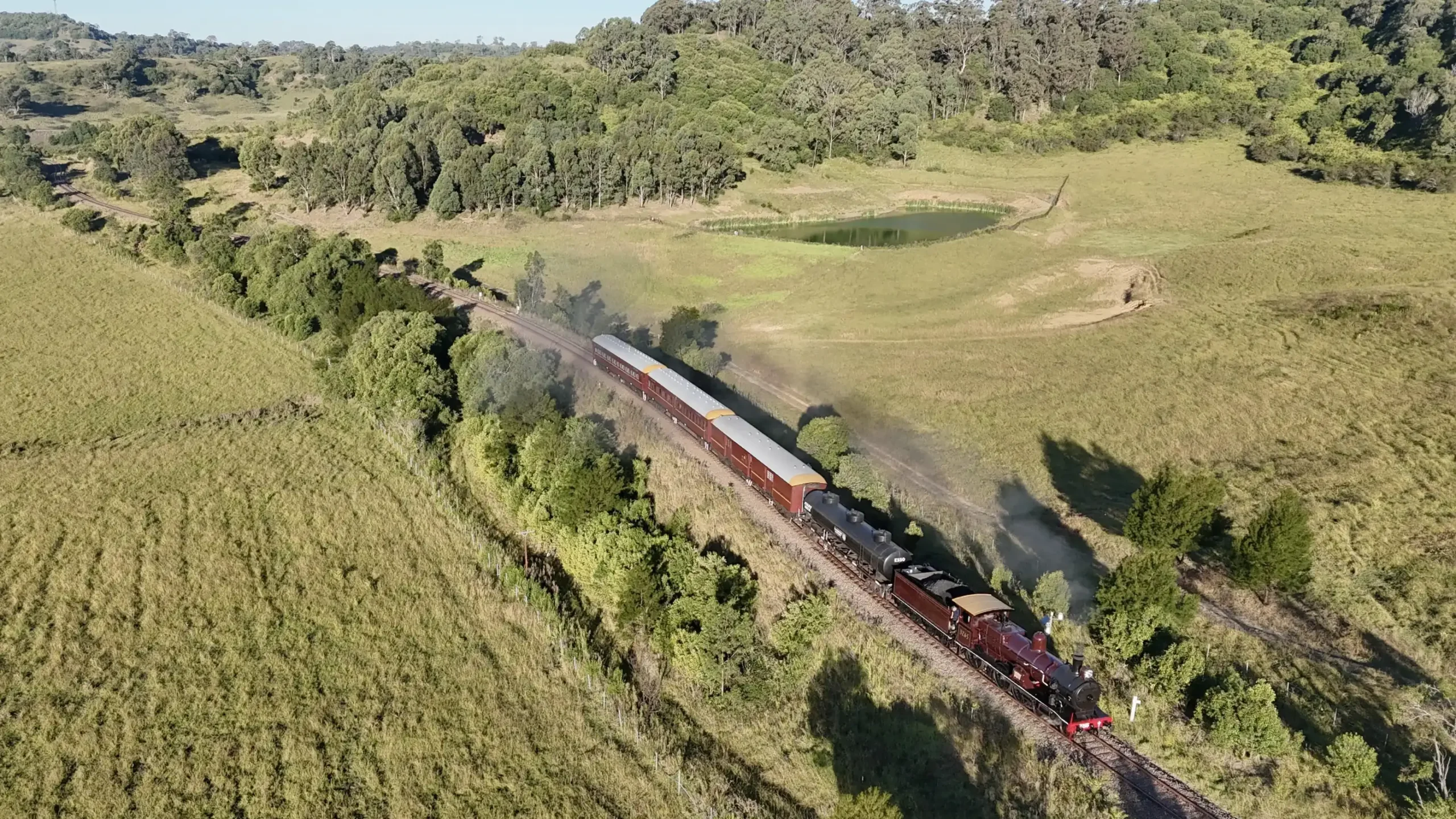 Locomotiva cu abur 3265 revine în serviciu după o revizie majoră realizată de Transport Heritage NSW