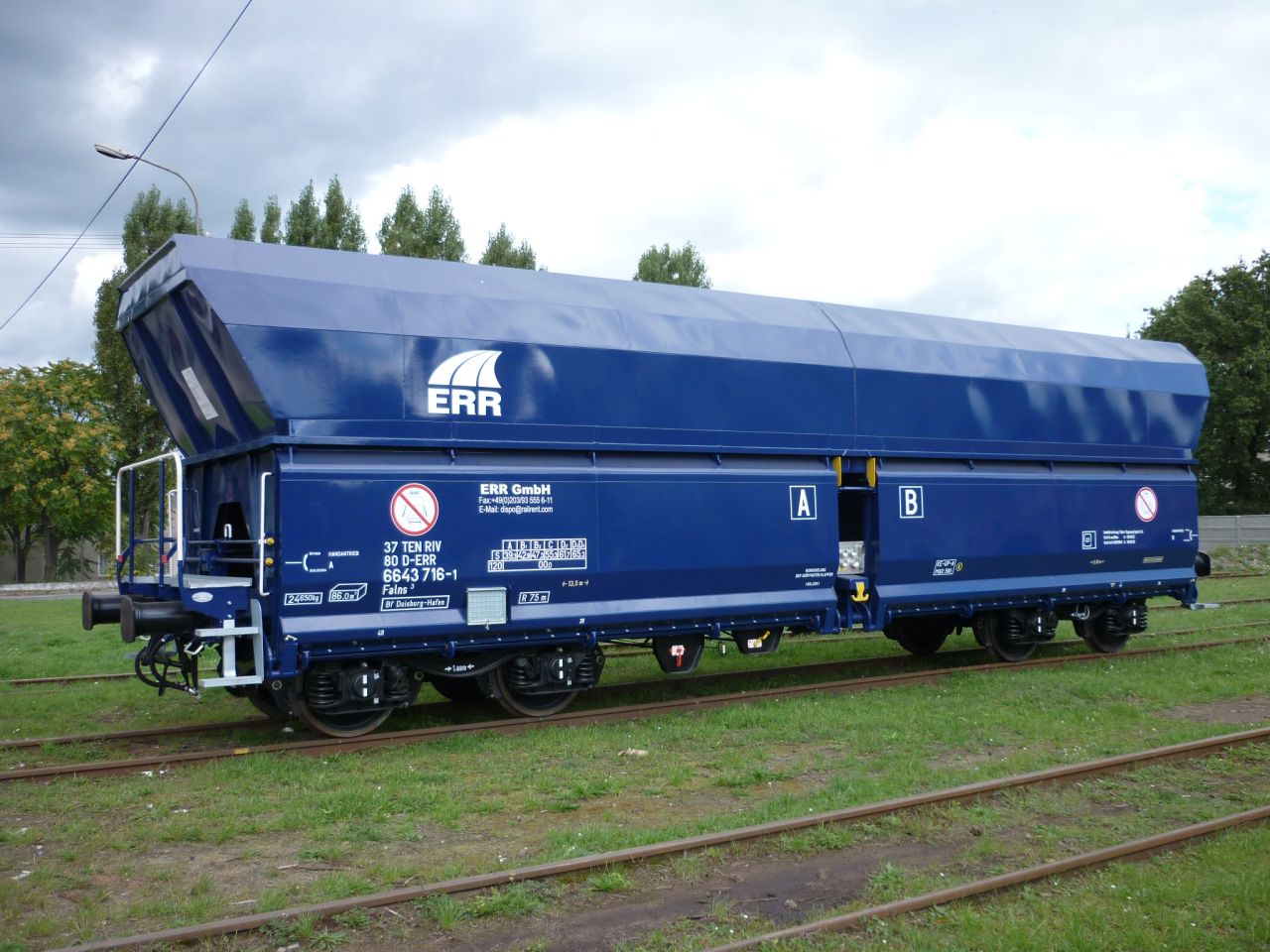 ERR European Rail Rent promovează fiabilitatea flotei de vagoane Falns pentru transportul de mărfuri vrac în Europa Centrală