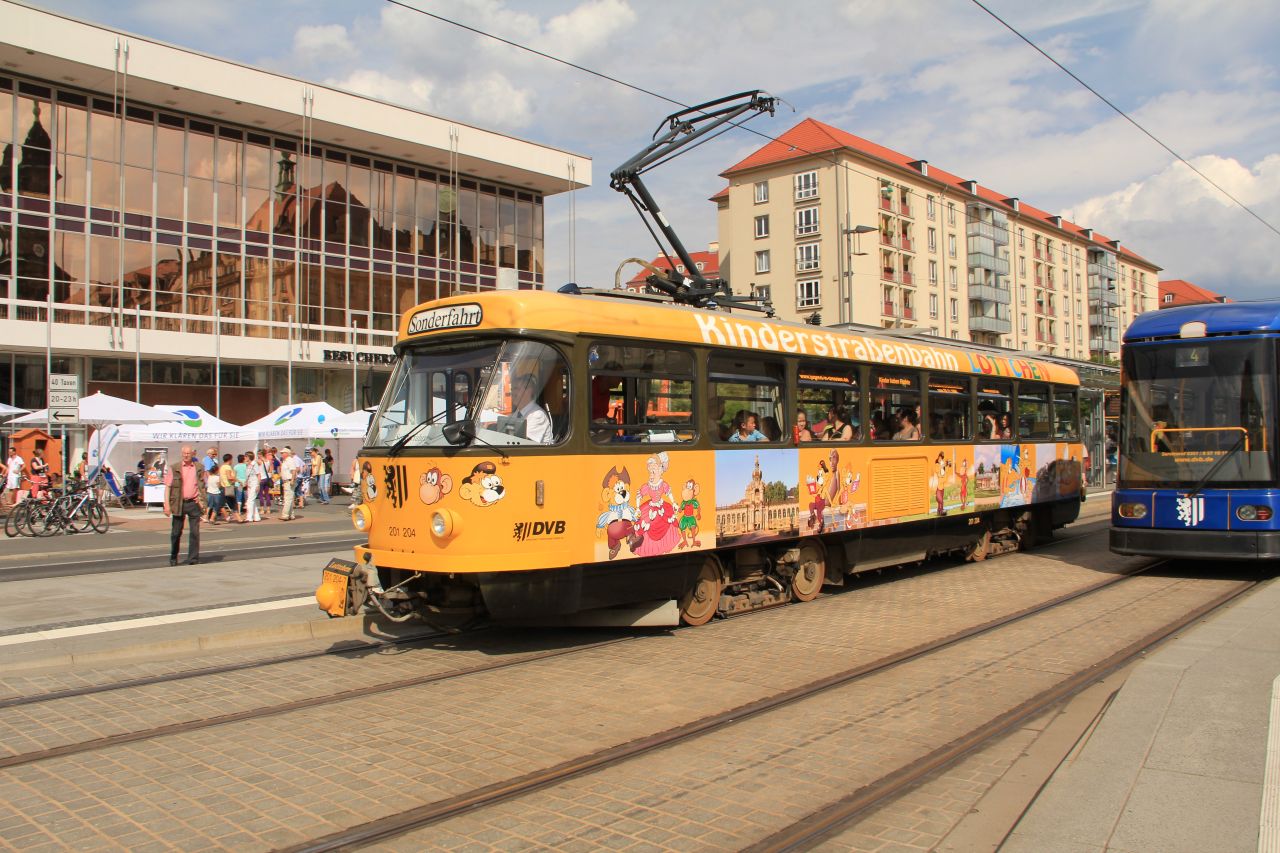 Lottchen, tramvaiul pentru copii din Dresda, împlinește 35 de ani și rămâne o instituție unică dedicată educației și mobilității sustenabile