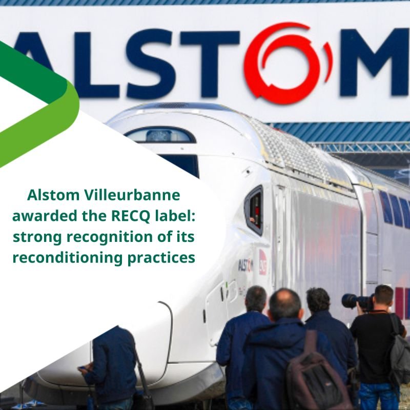 Alstom Villeurbanne obține certificarea RECQ pentru recondiționare, o recunoaștere majoră a calității și sustenabilității în industria feroviară