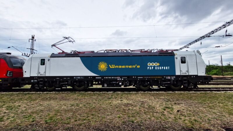 Waberer’s pune în circulație primul Vectron A54 pentru trenurile auto și accelerează dezvoltarea capacităților feroviare și de transport combinat în Europa
