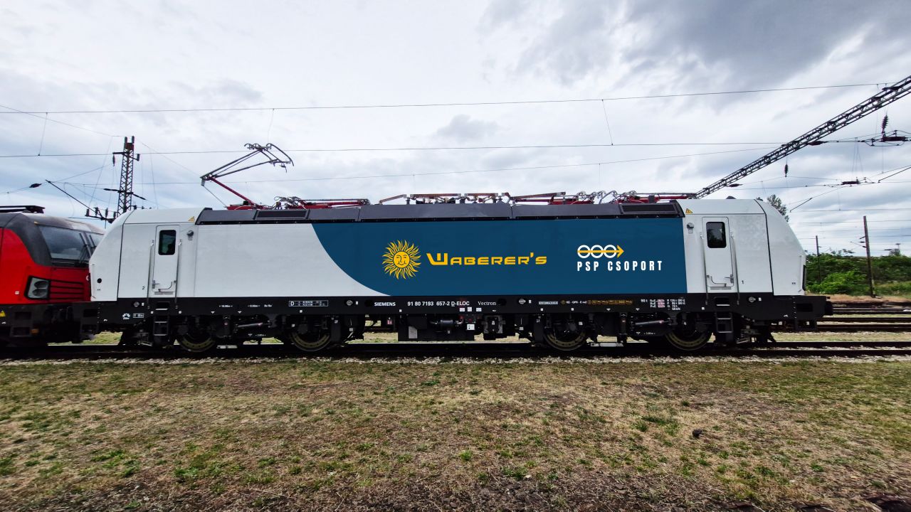 Waberer’s pune în circulație primul Vectron A54 pentru trenurile auto și accelerează dezvoltarea capacităților feroviare și de transport combinat în Europa