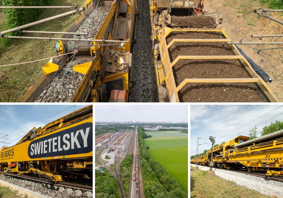 SWIETELSKY readuce la standarde moderne linia München Riem – Markt Schwaben: 13 km construiți în şase săptămâni