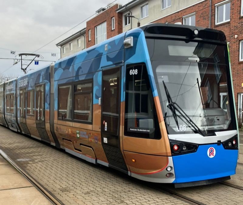 KIEPE integrează sistem de avertizare la coliziune pe tramvaiele Tramlink 6N2 ale RSAG, sporind siguranța flotelor existente