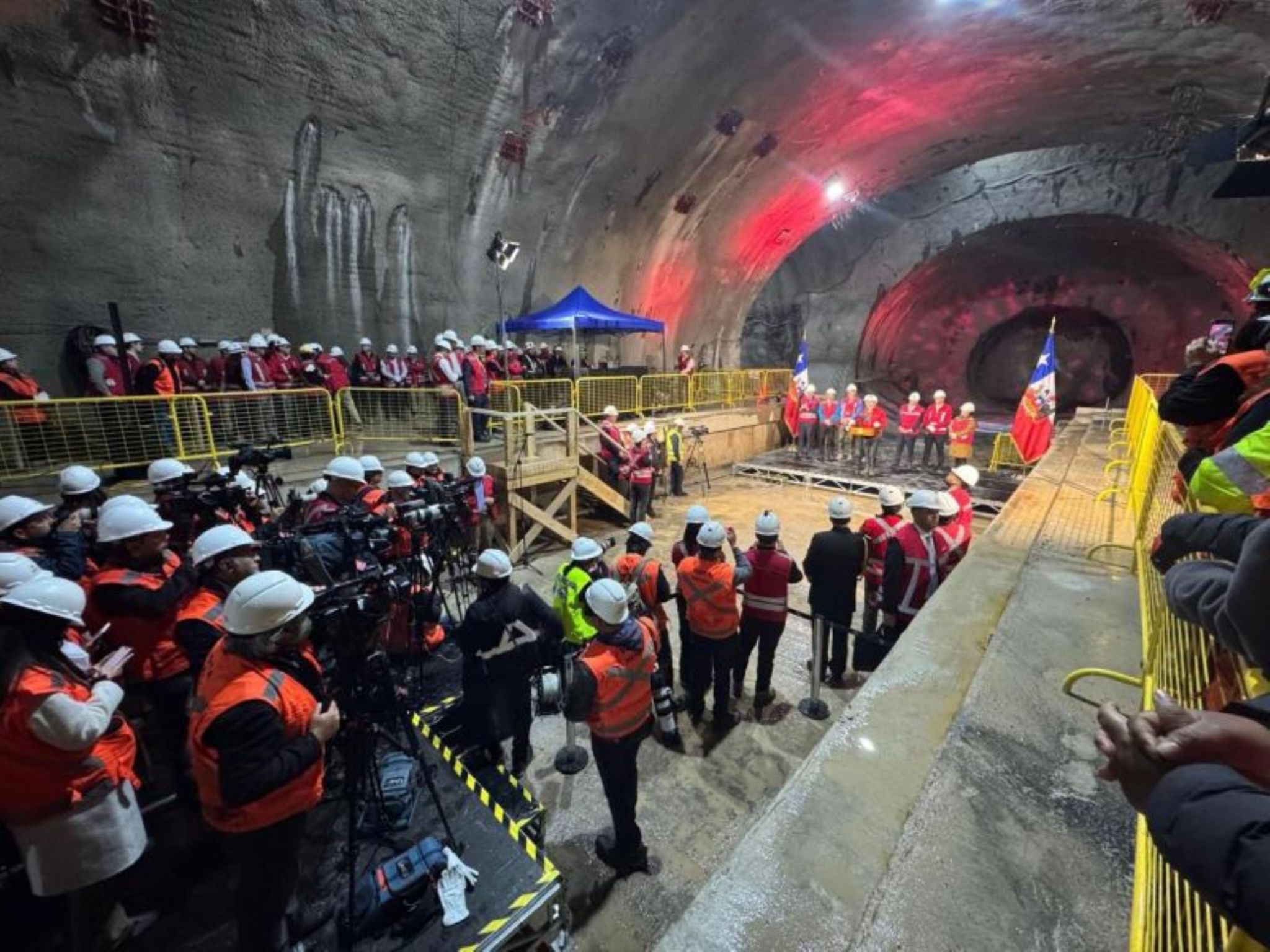 Santiago Metro atinge un moment major pe Linia 7: străpungere finală a tunelului cu SYSTRA în rol tehnic central