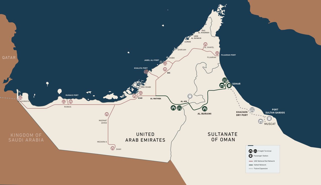 YM İDİS Engineering contribuie la proiectul feroviar Hafeet Rail, prima legătură feroviară dintre Emiratele Arabe Unite și Oman
