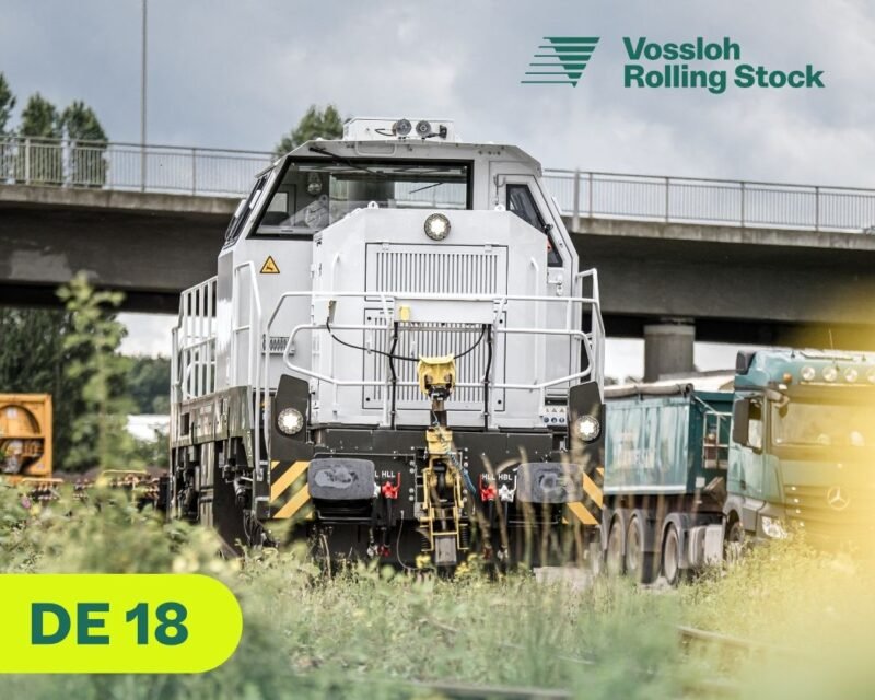 Vossloh Rolling Stock evidențiază complexitatea și performanța locomotivei DE 18, construită din 4457 de componente proiectate pentru eficiență și fiabilitate
