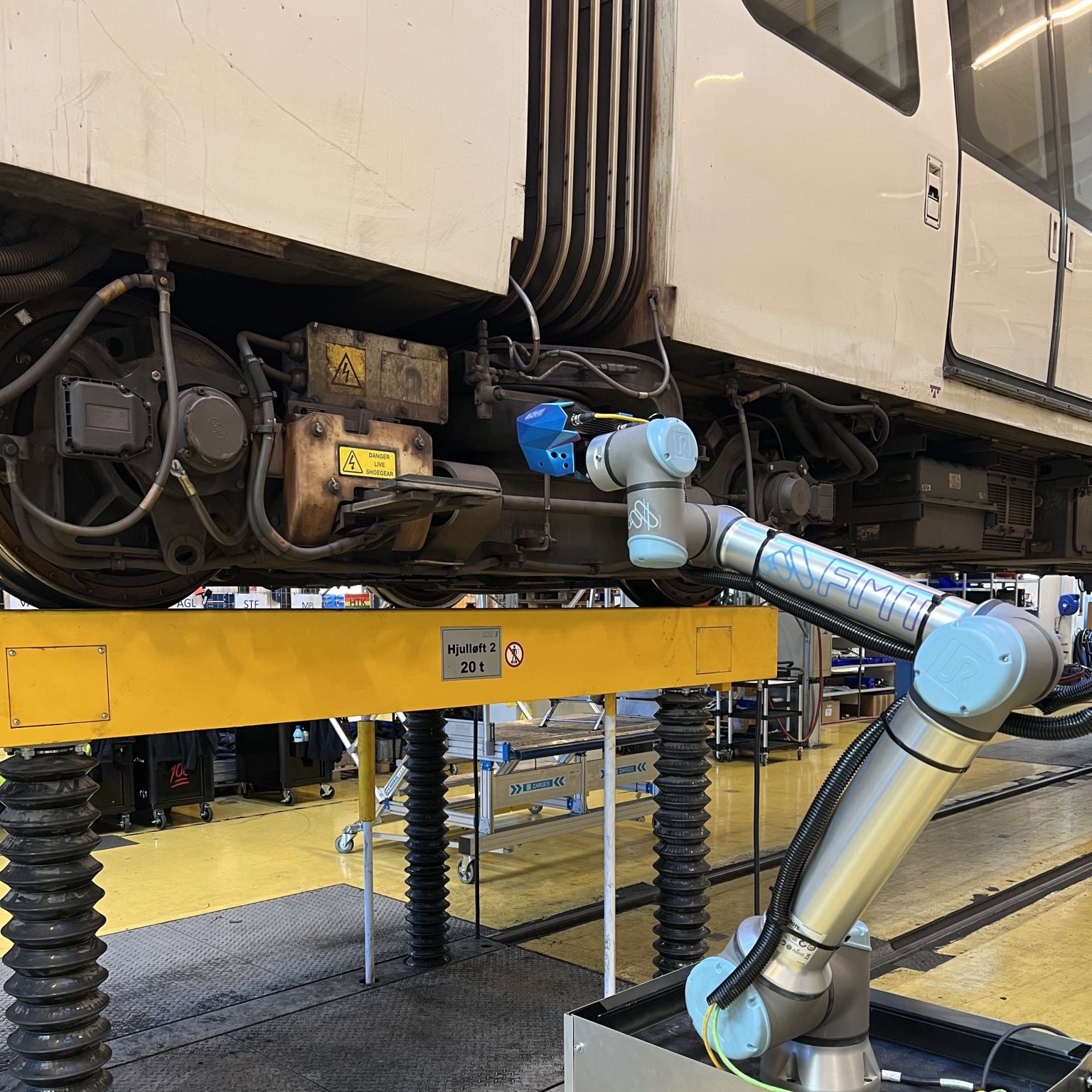 Metro Service introduce în Danemarca primele sisteme complet automatizate pentru inspecția infrastructurii și a trenurilor, prin tehnologiile ARIIS și TRES