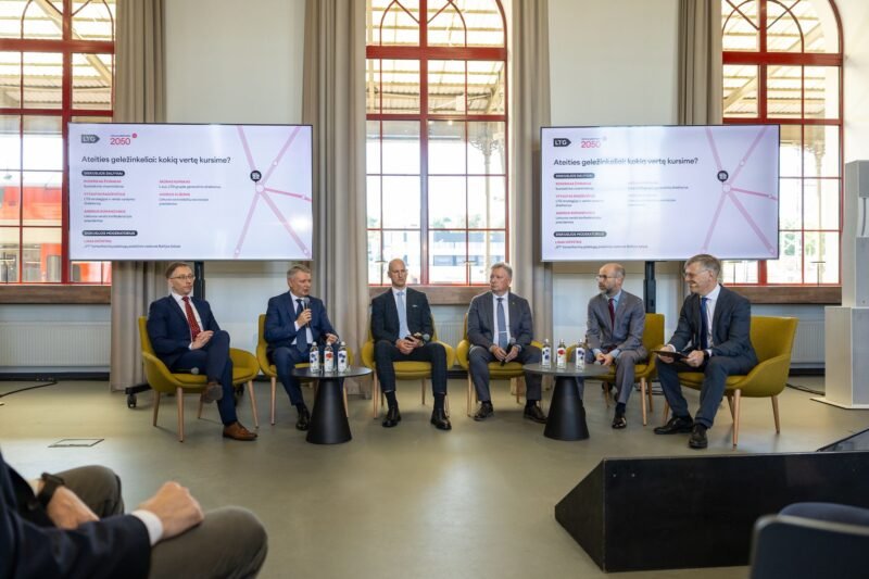 LTG Infra prezintă viziunea pentru rețeaua feroviară a Lituaniei până în 2050, cu accent pe integrarea europeană și mobilitatea sustenabilă