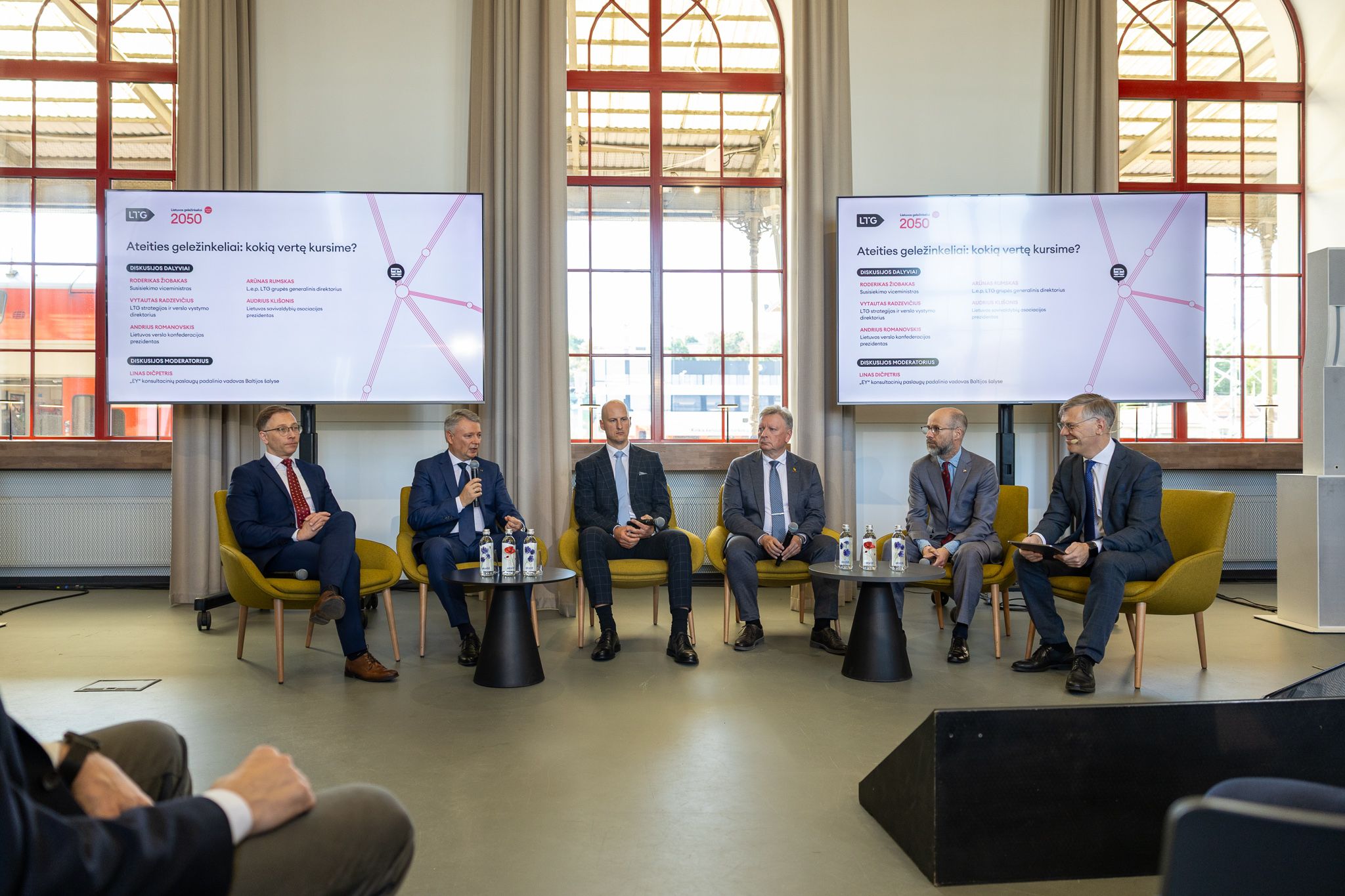 LTG Infra prezintă viziunea pentru rețeaua feroviară a Lituaniei până în 2050, cu accent pe integrarea europeană și mobilitatea sustenabilă
