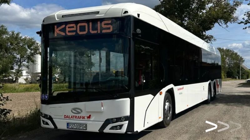 Keolis extinde rețeaua de autobuze electrice din Suedia printr-un nou contract de operare pe zece ani
