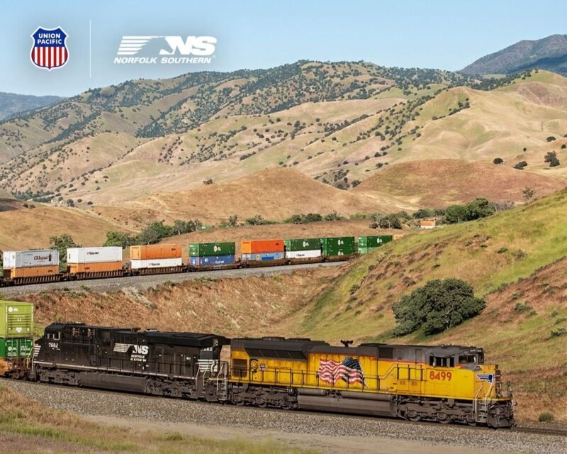 Fuziunea Union Pacific – Norfolk Southern primește un sprijin record din partea industriei și accelerează procesul de creare a primei căi ferate transcontinentale moderne din SUA