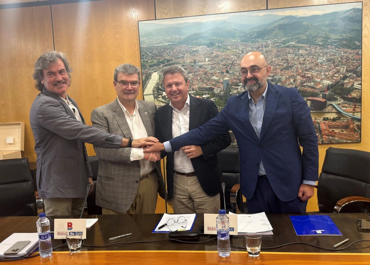 Ministerul Transporturilor din Spania, ADIF și Bilbao Ría 2000 semnează protocolul pentru integrarea feroviară în zona Punta Zorrotza din Bilbao