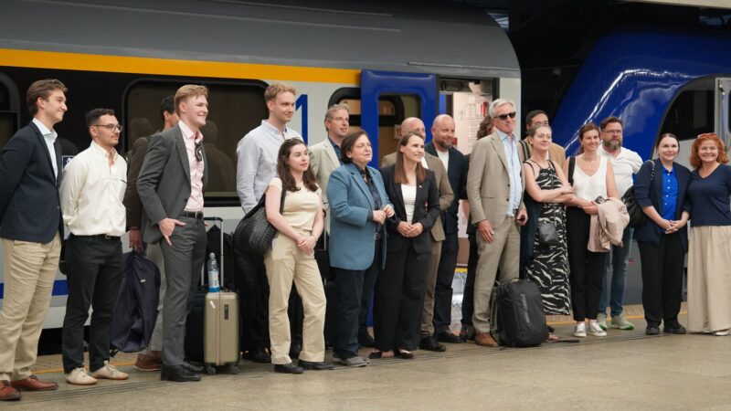 PKP Intercity găzduiește un atelier strategic la bordul trenului Varsovia–Gdańsk, preambul al conferinței Ukraine Recovery Conference 2026