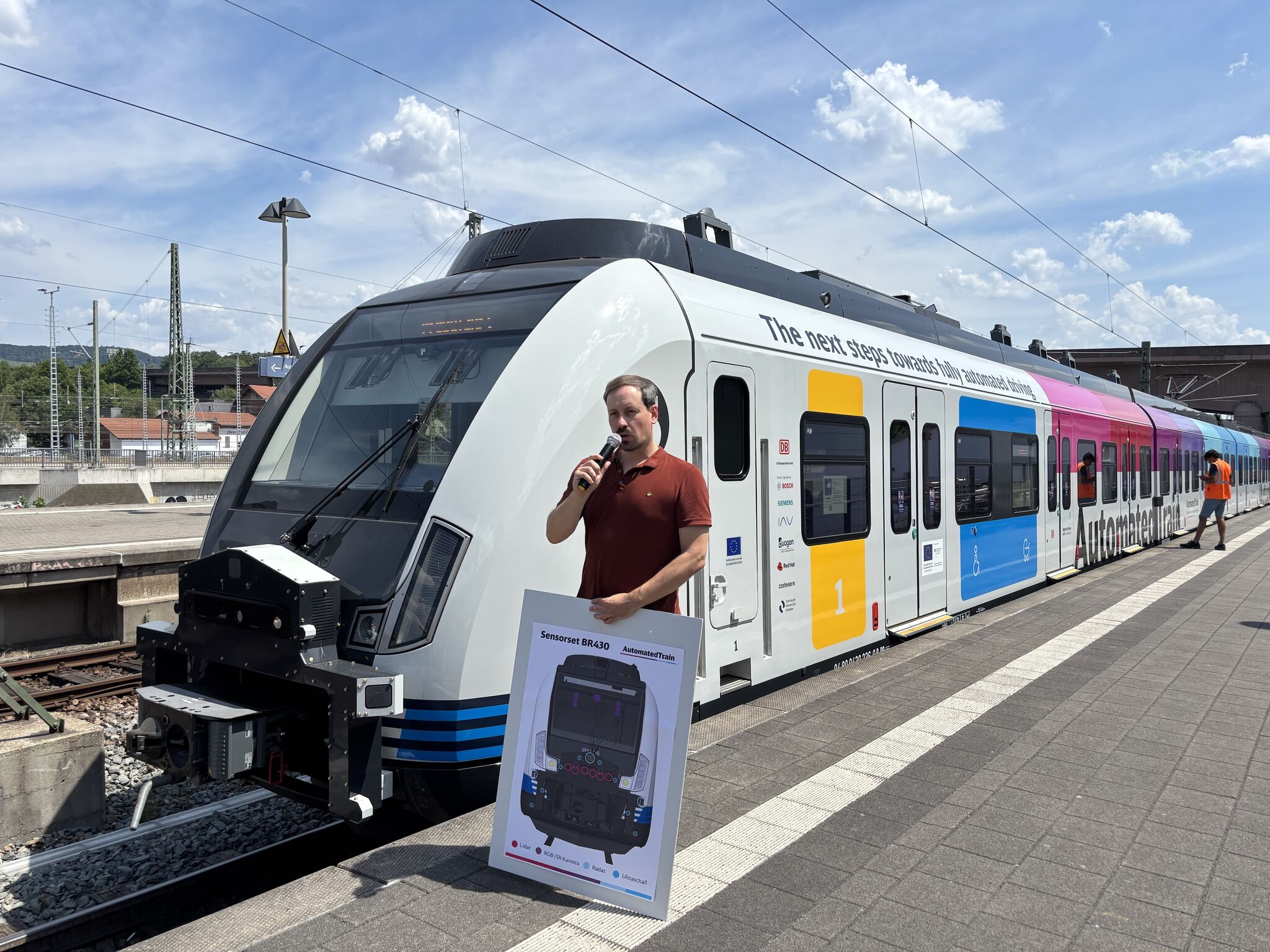 Demonstrație reușită de conducere complet automatizată în proiectul AutomatedTrain, un pas decisiv către trenuri autonome în exploatarea feroviară din Germania
