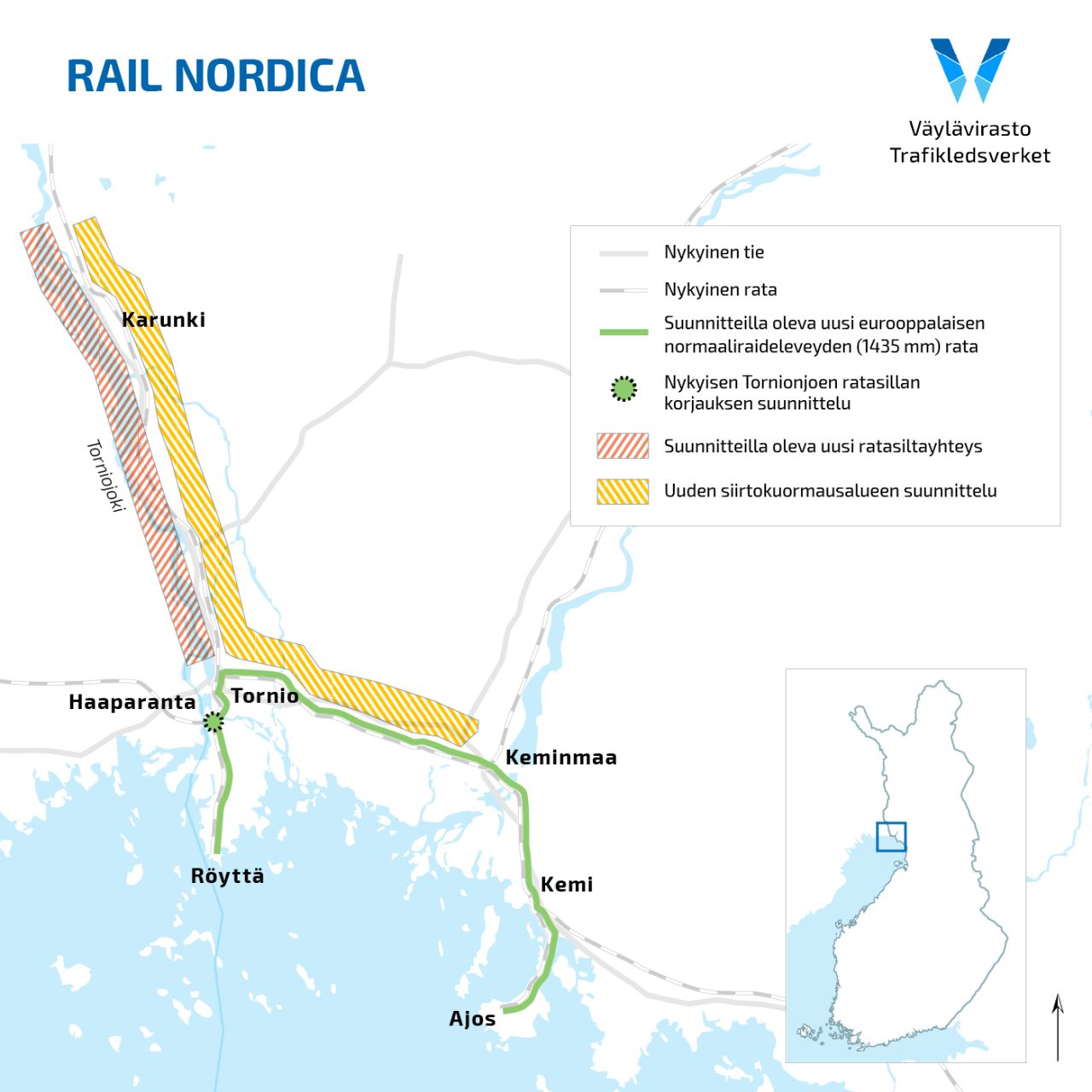 Digirail va asigura funcționarea noilor conexiuni feroviare ale Finlandei, completând proiectul strategic Rail Nordica