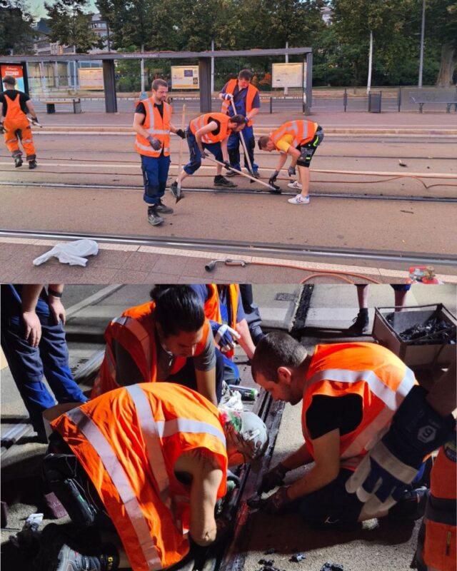 Rețeaua de tramvaie din Leipzig, afectată de temperaturile extreme, este repornită treptat după intervenții masive de curățare și reparații