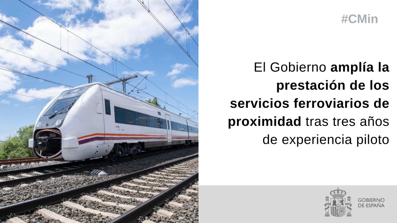 Guvernul Spaniei extinde serviciile feroviare de proximitate după trei ani de operare pilot, consolidând mobilitatea regională și dreptul la transport pentru comunități