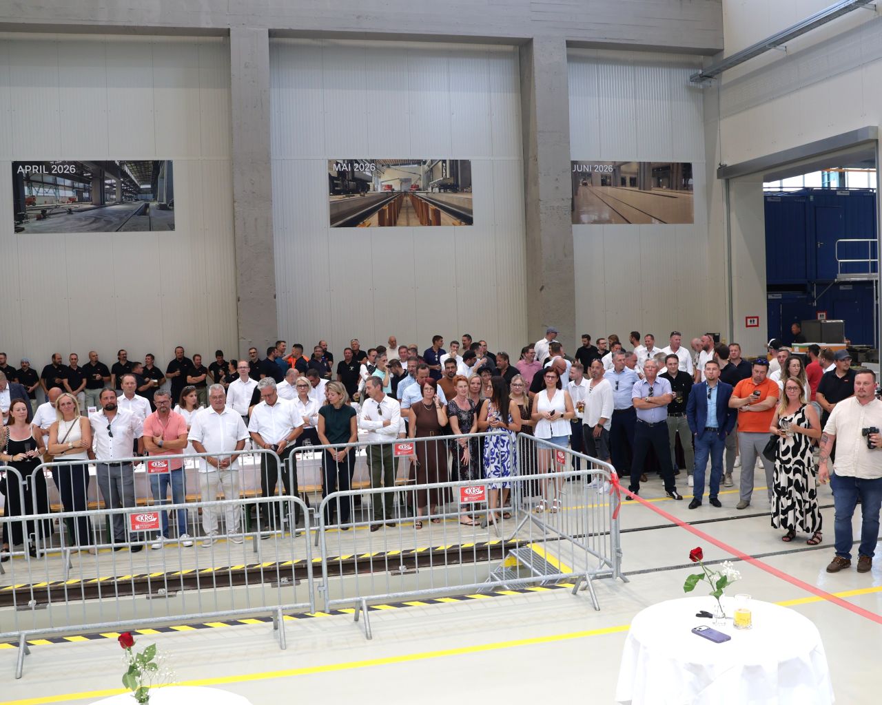 DPB Rail Technical Service inaugurează oficial noua Hală 4 din Krieglach, un pas major în extinderea capacităților de întreținere feroviară