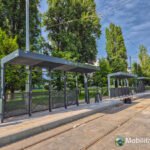 Lot 11 modernizare linii tramvai - PORR finalizează prototipurile primelor peroane și refugii de tramvai ce vor fi instalate pe toată rețeaua din București