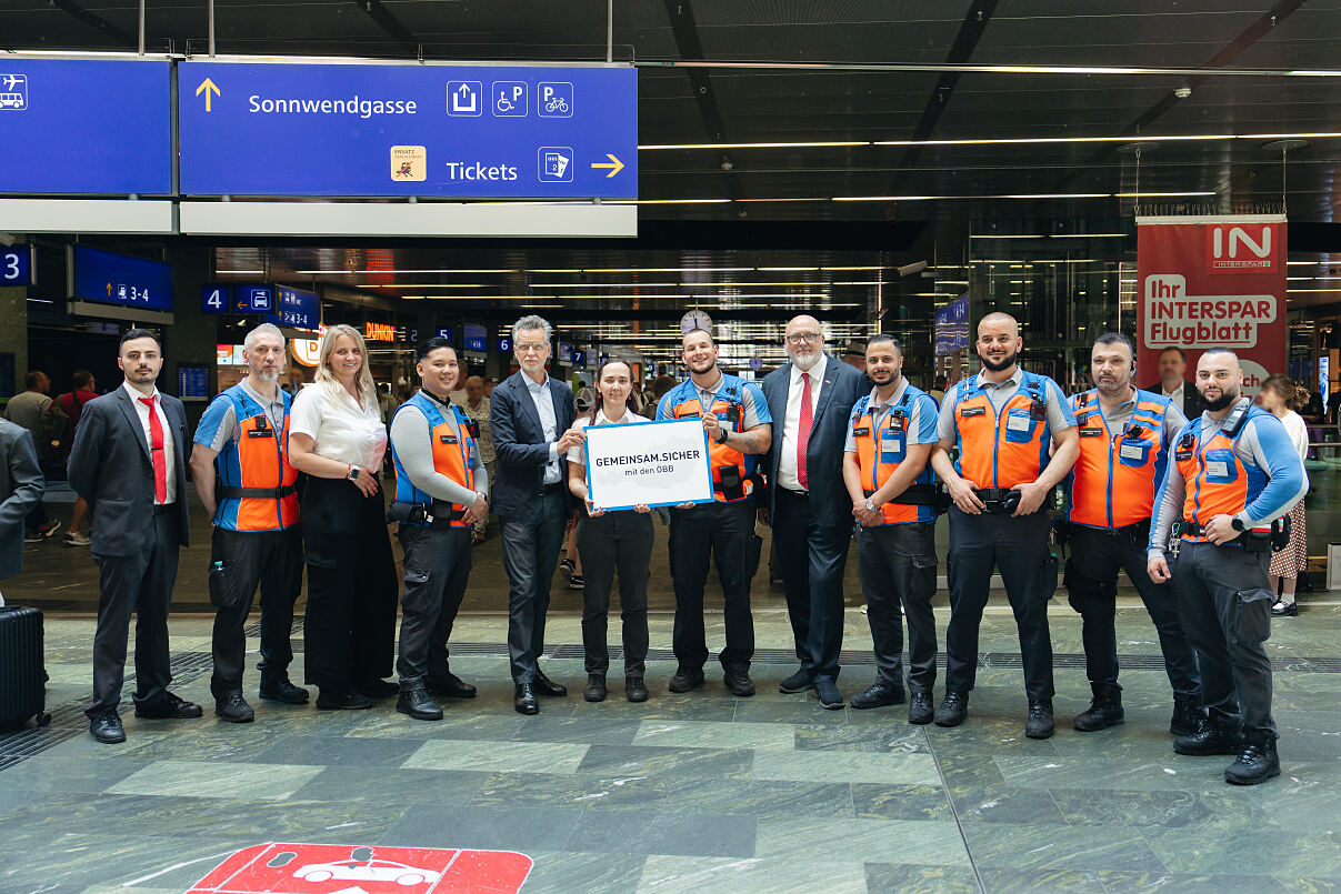 ÖBB și Ministerul de Interne din Austria extind parteneriatul pentru siguranța călătorilor și protecția infrastructurii feroviare