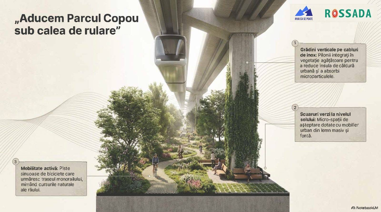Proiectul Monorail Iași prinde contur: primele imagini din Studiul de Prefezabilitate arată integrarea arhitecturală a unui sistem modern de mobilitate urbană