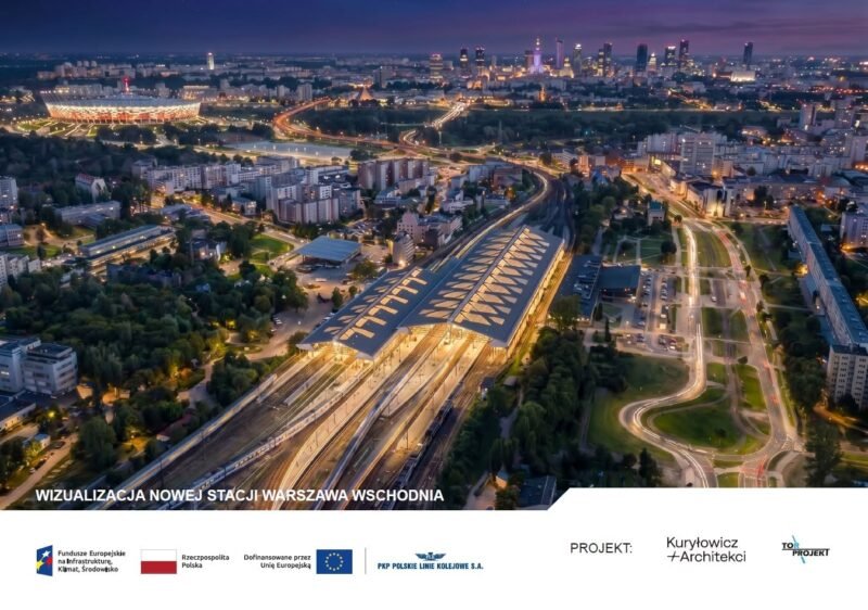 A fost semnat contractul pentru modernizarea gării Warszawa Wschodnia, una dintre cele mai mari investiții feroviare din Polonia, cu lucrări până în 2029
