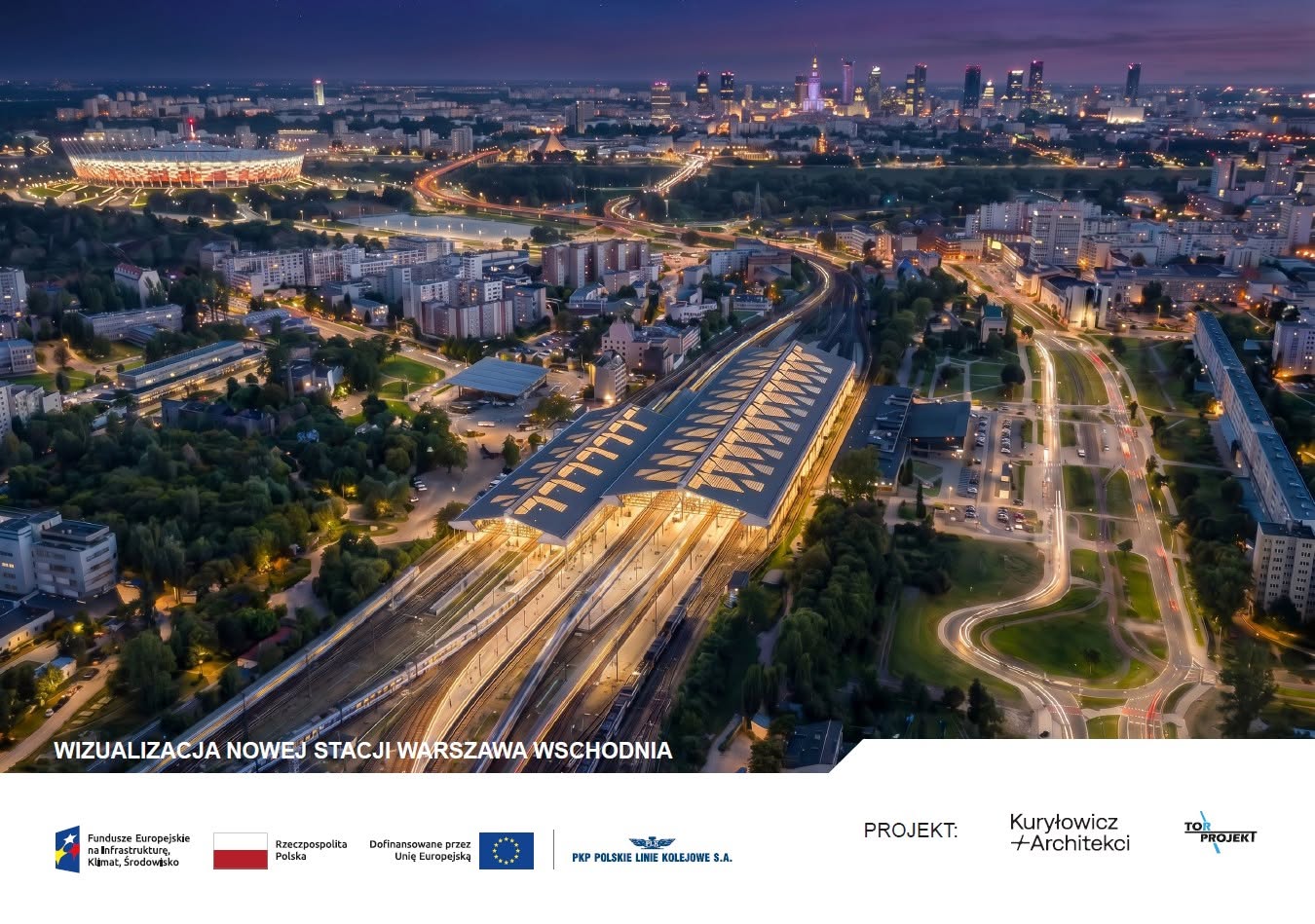 A fost semnat contractul pentru modernizarea gării Warszawa Wschodnia, una dintre cele mai mari investiții feroviare din Polonia, cu lucrări până în 2029