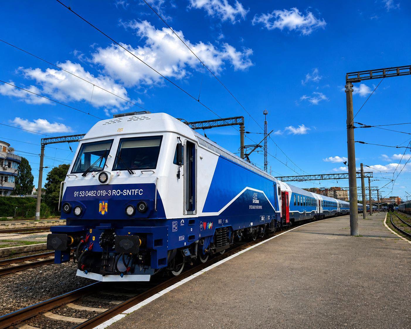 RELOC finalizează modernizarea celor 19 locomotive ELASMO finanțate prin PNRR, odată cu finalul probei de performanță pentru locomotiva 019