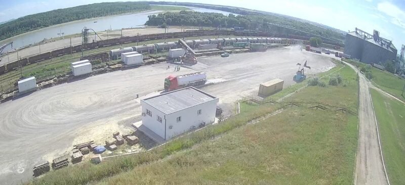 Calea Ferată din Moldova reia transportul containerizat între Portul Constanța și Chișinău prin Giurgiulești, demonstrând eficiența transbordării între ecartamente