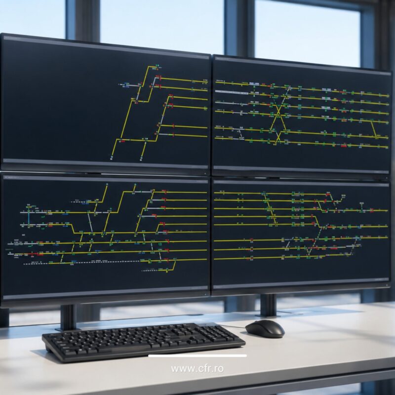 Noua instalație de Centralizare Electronică din stația CF Fetești a fost pusă în funcțiune, modernizând gestionarea traficului pe Magistrala 800