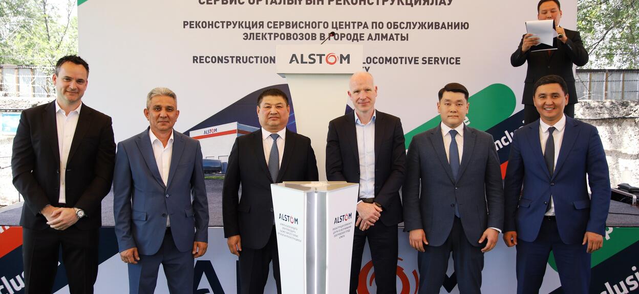 Alstom accelerează programul de investiții de 50 de milioane de euro pentru extinderea capacităților de servicii feroviare din Kazahstan