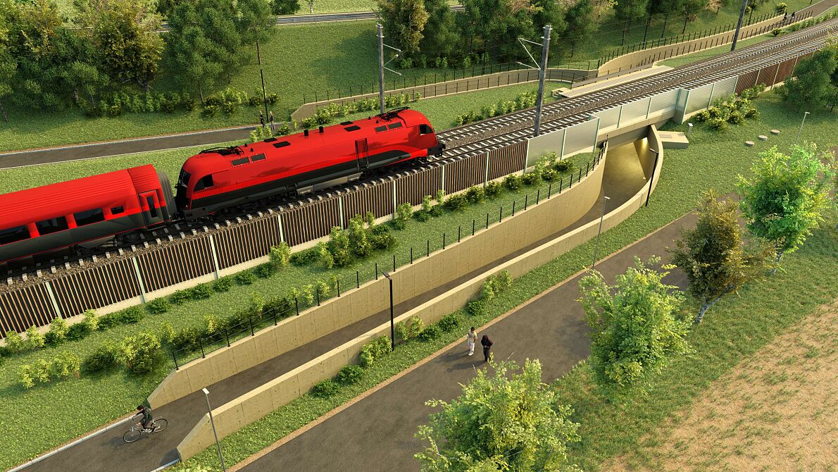 ÖBB construiește o nouă trecere subterană pentru pietoni și bicicliști în Pörtschach, eliminând trecerea la nivel și crescând siguranța pe Wörthersee Radweg