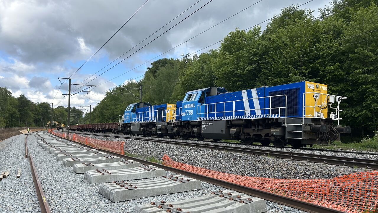 DB Cargo Belgium contribuie la extinderea unei noi linii de încrucișare pentru trenuri de marfă de 740 m pe coridorul RFC North Sea–Mediterranean