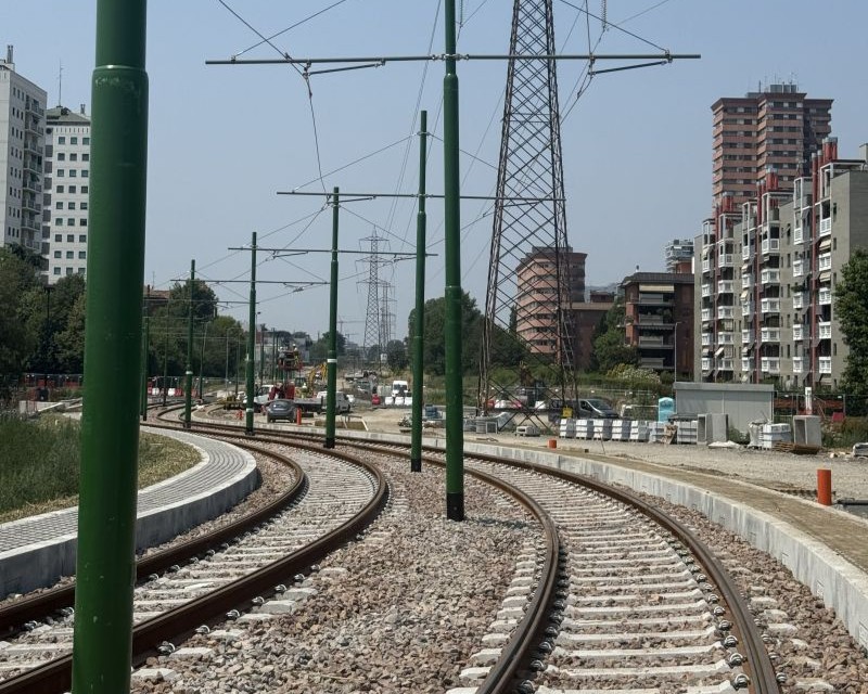 Steconfer finalizează testele OCS pe loturile 3 și 4 ale Metrotranvia Interquartiere Nord din Milano, infrastructura fiind pregătită pentru operarea tramvaielor