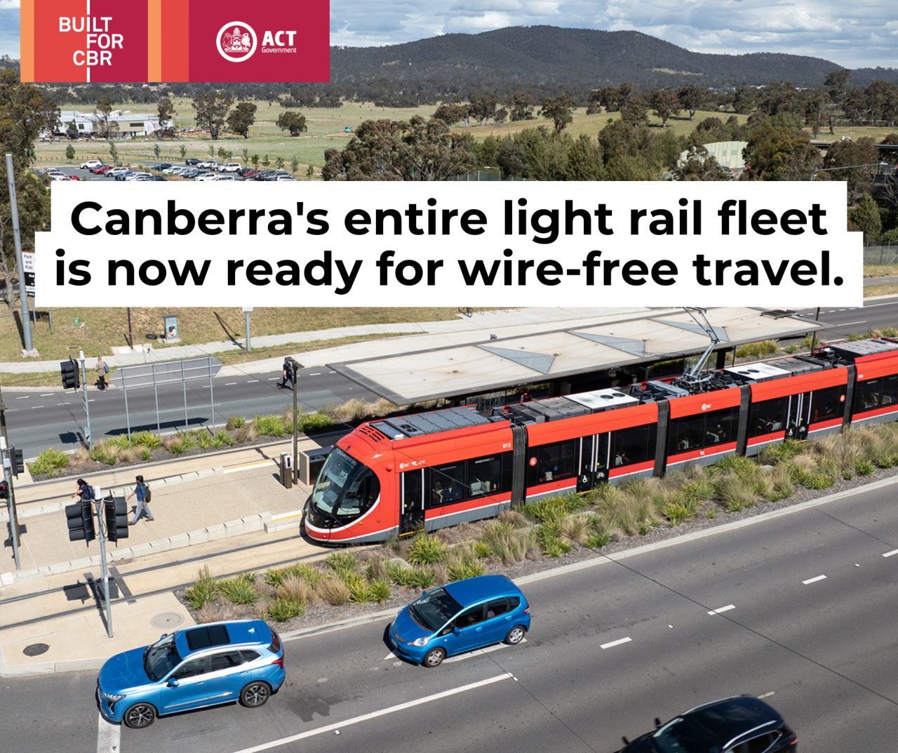 Tramvaiele din Canberra trec oficial la operare fără fir pe tronsonul Alinga Street – Commonwealth Park, după finalizarea programului de retrofit cu sisteme de stocare a energiei