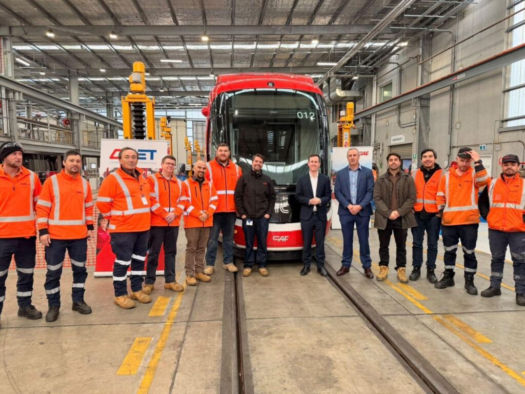 CAF finalizează livrarea și modernizarea flotei de tramvaie Urbos din Canberra, în cadrul contractului cu ACT Government