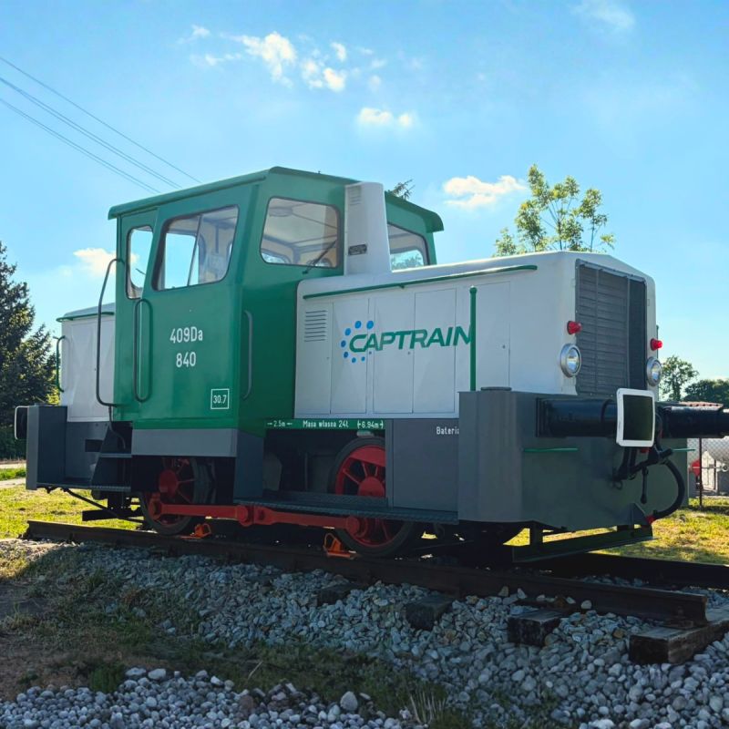 Captrain Polska readuce locomotiva 409Da‑840 „Kaśka” la viață: locomotiva retrasă devine simbolul atelierului din Wołów