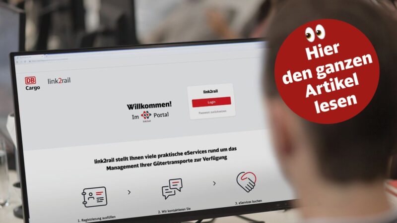 Portalul digital link2rail devine instrument strategic pentru clienții DB Cargo în gestionarea transporturilor feroviare
