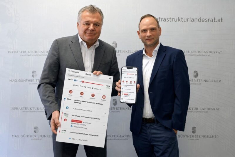 OÖ Verkehrsverbund atinge un record de 29 de milioane de interogări digitale și introduce date în timp real pentru toate mijloacele de transport din Oberösterreich