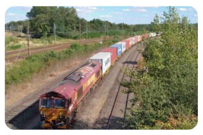 DB Cargo France operează patru trenuri spot pentru Ferovergne pe axa Vierzon–Le Havre, demonstrând reacție rapidă și coordonare eficientă
