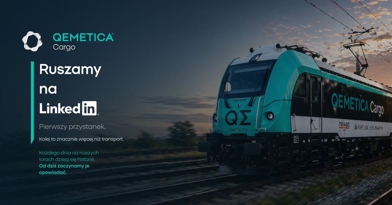 Qemetica Cargo intră pe LinkedIn și prezintă rolul logistic esențial al transportului feroviar pentru industrie