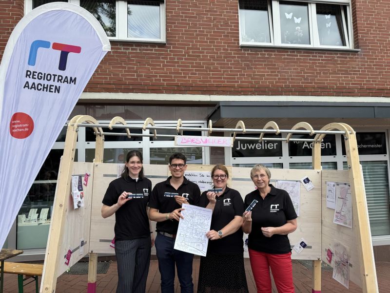 AVV continuă dialogul public despre Regiotram Aachen prin întâlnirile TramTalks din Baesweiler și Alsdorf