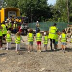 Copiii descoperă șantierul liniei de tramvai București Lotul 1 într-o vizită organizată de PORR România